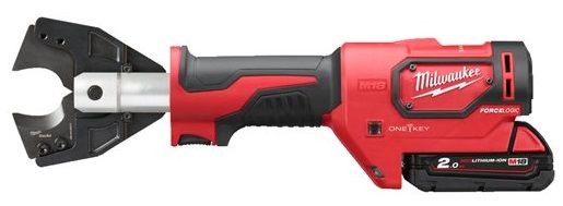 Кабелерез гидравлический аккумуляторный MILWAUKEE M18 ONEHCC-201C FSW (ЗУ+2акк.Х2Ач+кейс)