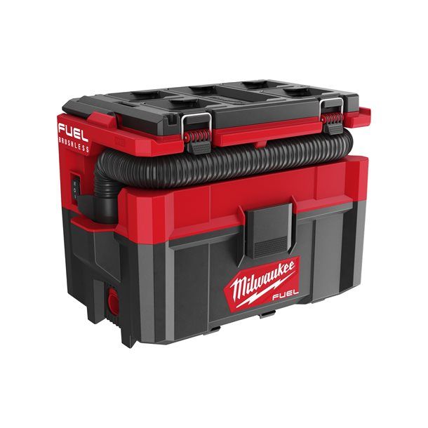 Пылесос аккумуляторный бесщеточный PACKOUT MILWAUKEE M18 FPOVCL-0 (каркас) для воды и сухого мусора