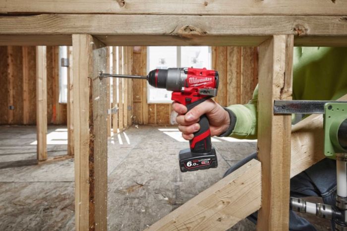 Дрель-шуруповёрт аккумуляторная бесщёточная ударная MILWAUKEE M12 FPD2-0 (37/45 Нм) (каркас)