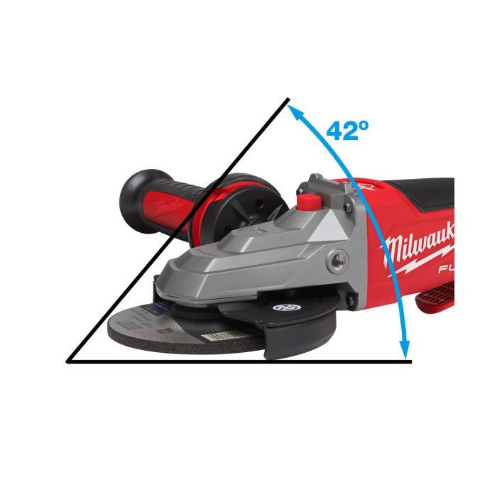 Шлифмашина угловая - болгарка аккумуляторная бесщёточная MILWAUKEE Ø125мм M18 FSAGF125XPDB-0X