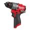 Дриль-шуруповерт акумуляторна безщіткова MILWAUKEE M12 FDD2-0 (37/45Нм) (каркас)
