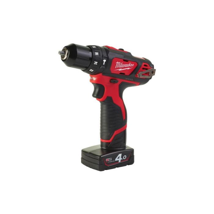 Дрель-шуруповёрт аккумуляторная ударная MILWAUKEE M12 BPD-0 (30Нм)(каркас)