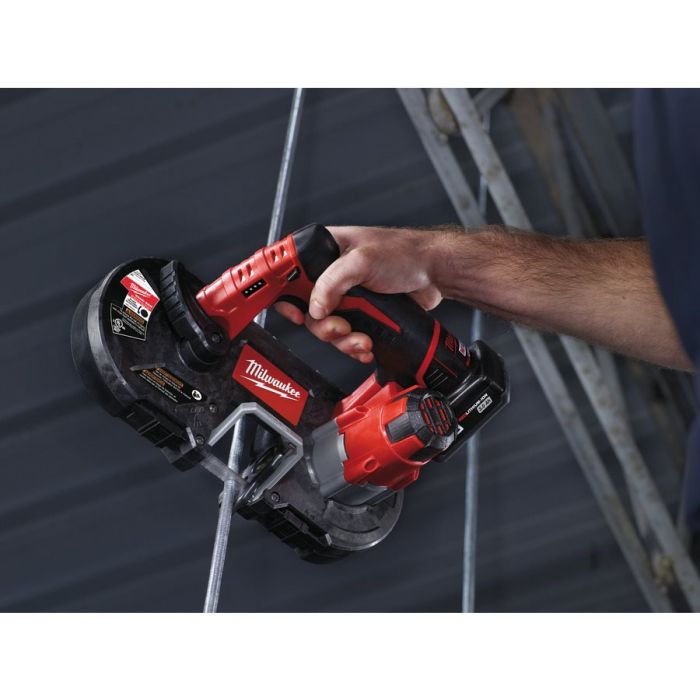 Пила ленточная аккумуляторная MILWAUKEE M12 BS-0 (каркас)