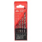 Набір свердл по металу HSS 4341 6 од. 2–8 мм Vitals Master