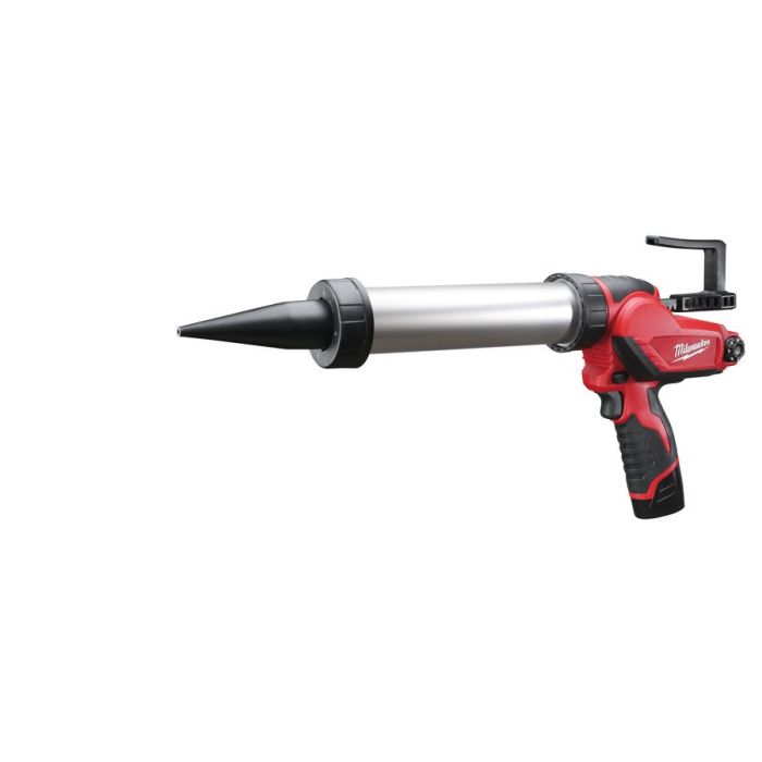 Пистолет для герметика аккумуляторный MILWAUKEE M12 PCG/400A-201B (400мл) (ЗУ+1акк.Х2Ач+сумка)
