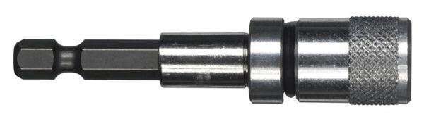 Держатель для бит магнитный 1/4'' Hex MILWAUKEE,  для гипсокартона, с фиксатором, 58мм