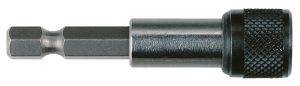 Держатель для бит магнитный 1/4'' Hex MILWAUKEE,  с фиксатором, 58мм