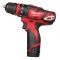 Дриль-шуруповерт акумуляторний MILWAUKEE M12 BDDXKIT-202C (32 Нм) (2насадки+ЗУ+2акк.Х2Ач+кейс)
