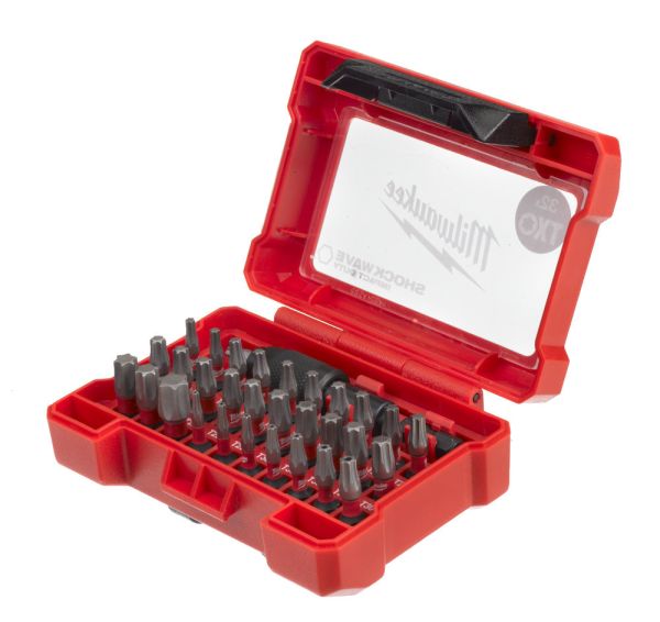 Набор бит Milwaukee SHOCKWAVE (32 предм.) Duty bit TORX