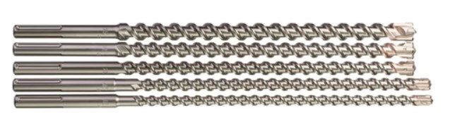 Набор буров SDS-MAX MX4 MILWAUKEE, (16/18/20/22/25мм) (5шт)