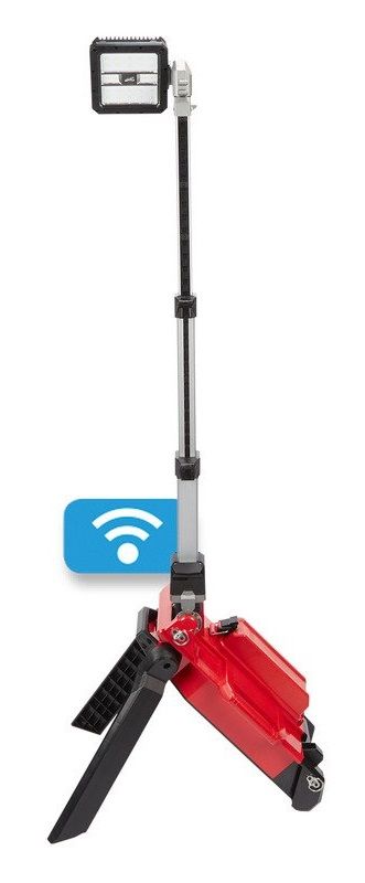 Прожектор светодиодный аккумуляторный напольный MILWAUKEE M18 ONERSAL-0 ONE-KEY