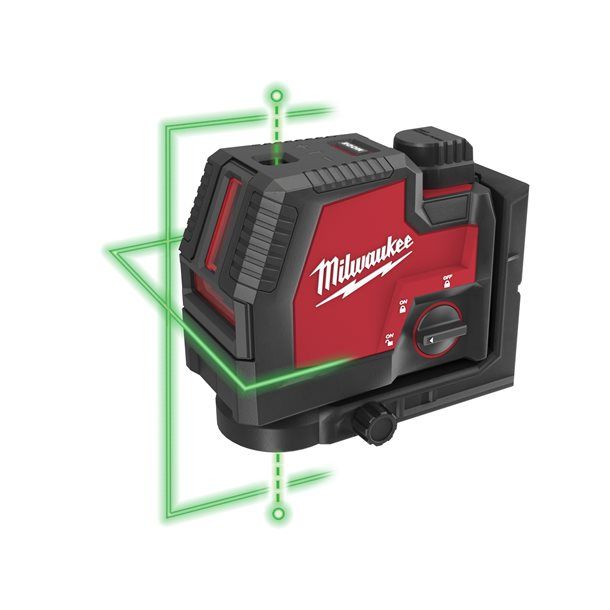 Нивелир лазерный аккумуляторный MILWAUKEE L4 CLLP-301C