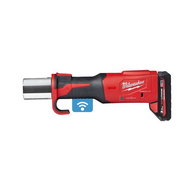 Обжимник гидравлический аккумуляторный для труб MILWAUKEE M18 ONEBLHPT-302C Geberit Mapress(ЗУ+3Х2А)