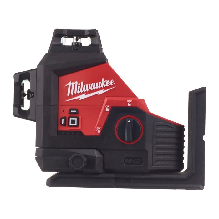 Нивелир лазерный аккумуляторный 3D MILWAUKEE M12 3PL-0C (360˚, зелёный луч)