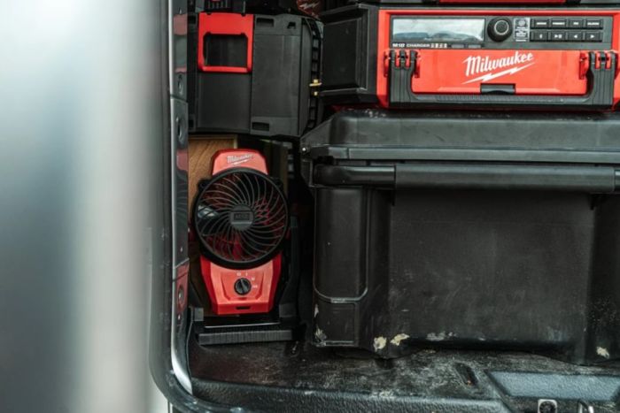 Вентилятор воздушный аккумуляторный MILWAUKEE M12 AF-0