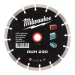 Диск алмазний MILWAUKEE DUH 230, Ø230мм (залізобетон, цегла) PROMO