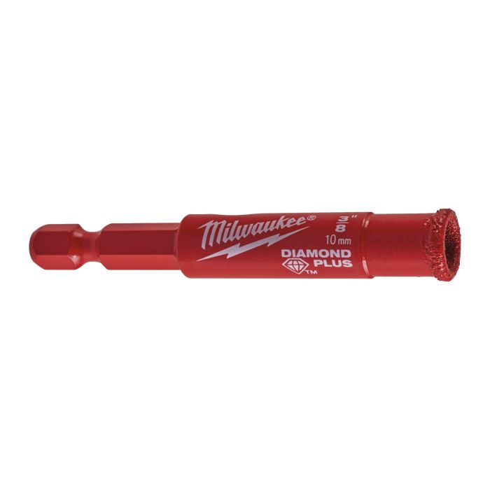 Коронка алмазная Diamond Plus MILWAUKEE, Ø10мм (1/4 Hex), (замена на 4932498344)