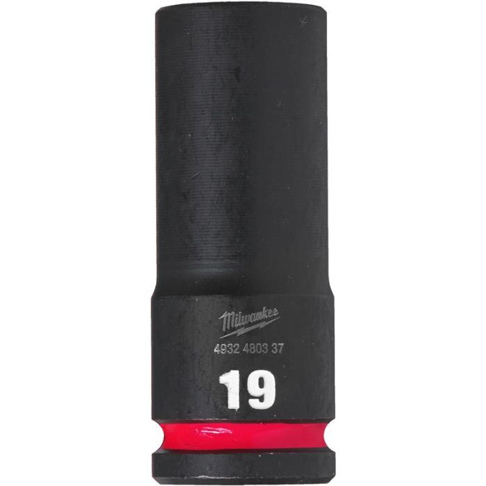 Головка ударная ShW 1/2'' SKT MILWAUKEE, удлиненная, 19мм