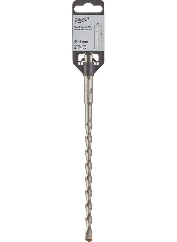 Бур SDS-PLUS Contractor MILWAUKEE Ø8x210мм