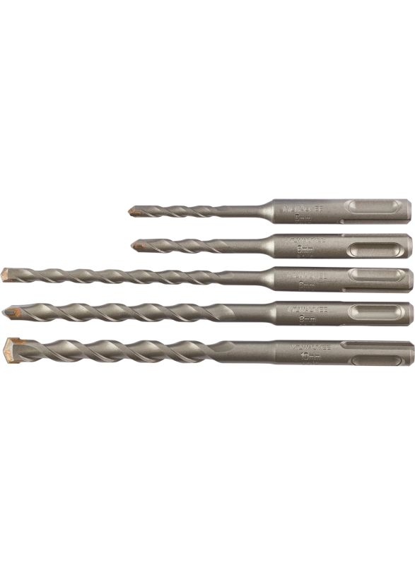 Набор буров SDS-PLUS Contractor MILWAUKEE, (5/6/6/8/10мм) (5шт)