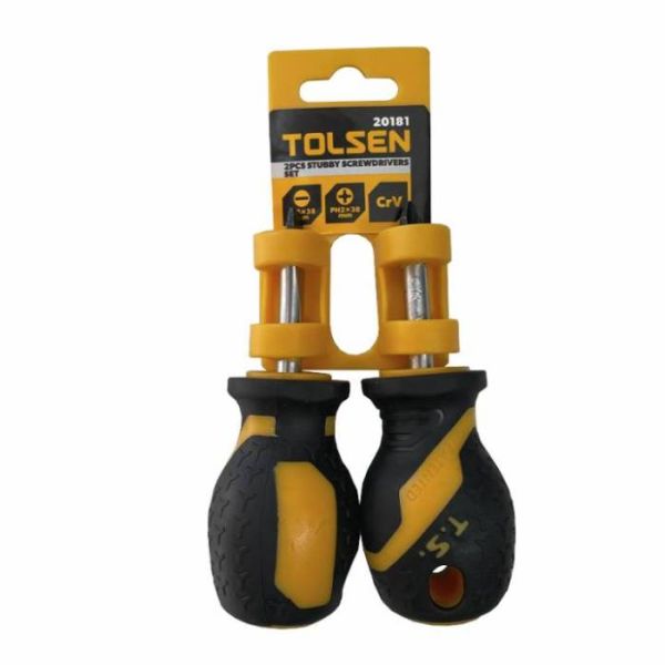 Комплект коротких ударних викруток STUBBY 2 шт.