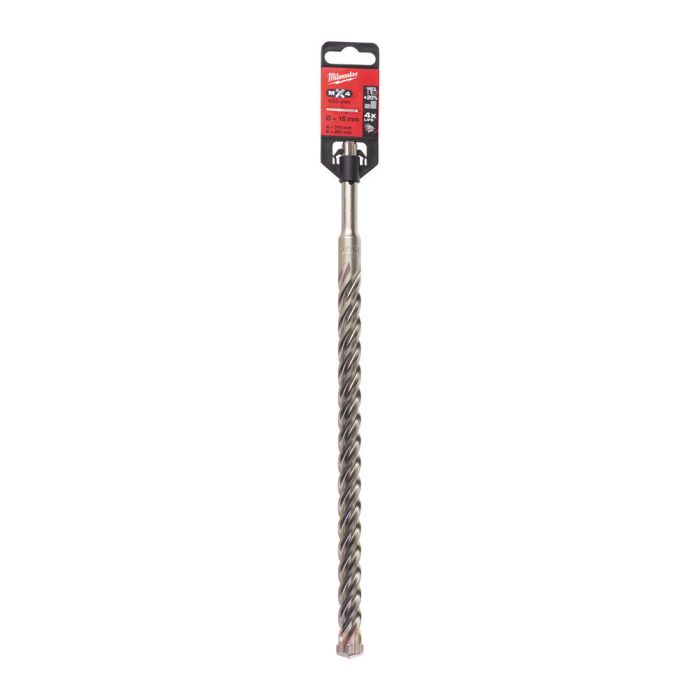 Бур SDS-PLUS MX4 MILWAUKEE, Ø16,0х310х250мм