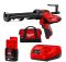 Пистолет для герметика аккумуляторный MILWAUKEE M12 PCG/310C-201B (310мл) (ЗУ+1акк.Х2Ач+сумка)
