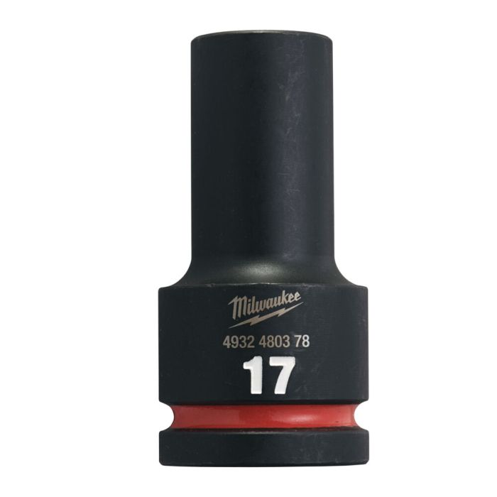 Головка ударная ShW 3/4'' SKT MILWAUKEE, удлиненная, 17мм