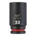 Головка ударная ShW 3/4'' SKT MILWAUKEE, удлиненная, 33мм