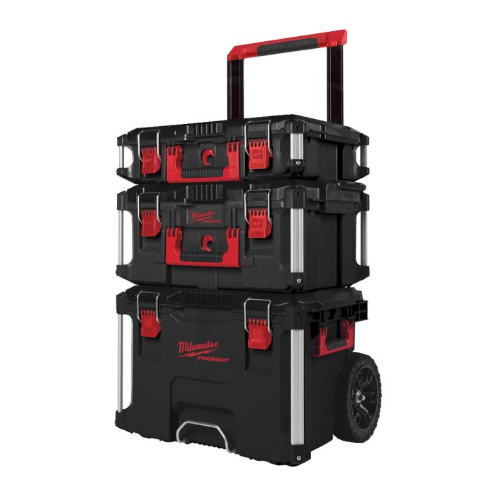 Набор ящиков для инструмента PACKOUT MILWAUKEE, набор №1 (4932464078 / 4932464079 / 4932464080)