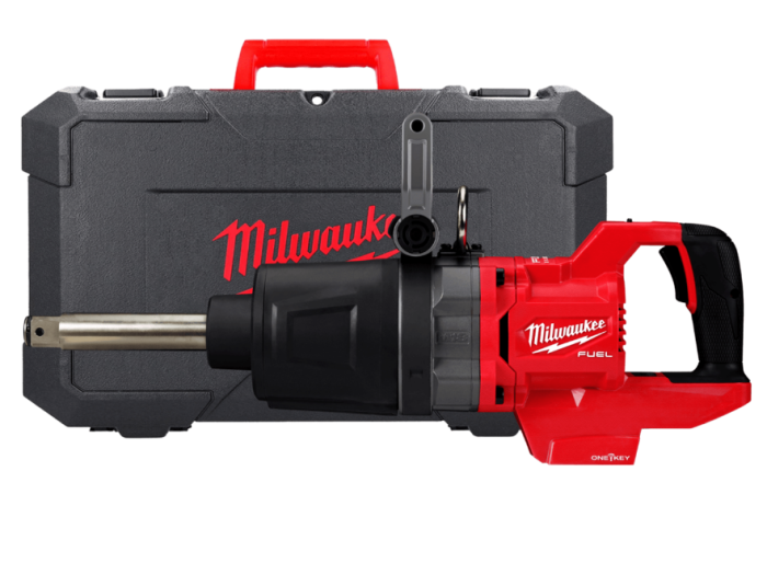 Гайковерт аккумуляторный бесщеточный MILWAUKEE 1'' (2711Нм) M18 ONEFHIWF1D-0C, с кольцом (каркас)