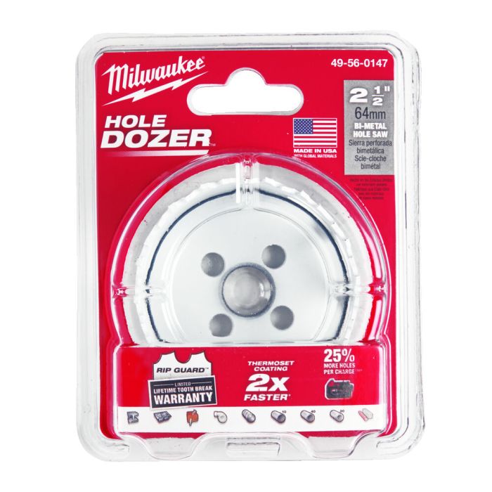 Коронка Bi-Metal HOLE DOZER™ MILWAUKEE (III) Ø64мм