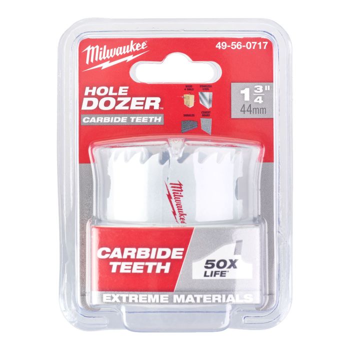 Коронка Bi-Metal HOLE DOZER™ CARBIDE MILWAUKEE Ø44мм