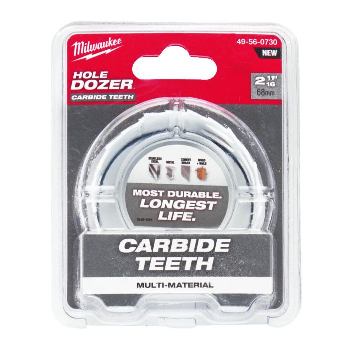 Коронка Bi-Metal HOLE DOZER™ CARBIDE MILWAUKEE Ø68мм