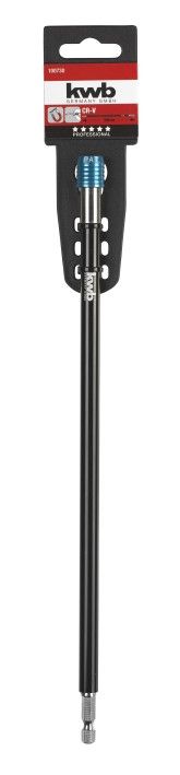 Держатель бит с быстросъемом 300 мм, длинный, магнитный, KWB (100730)