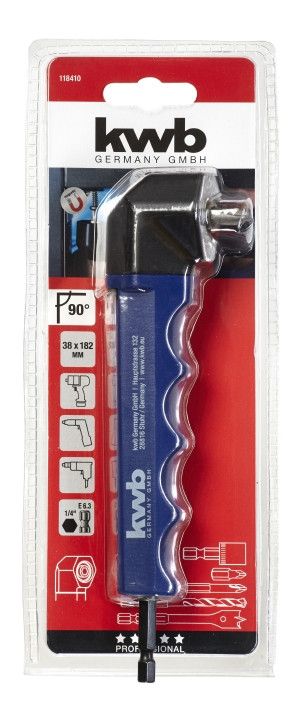 Угловая насадка для бит и сверл 90°, KWB (118410)