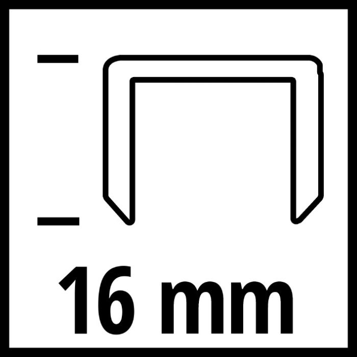 Скоби для пневматичсного степлера Einhell 5,7х16 мм, 3000 шт. (4137855)