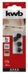 Центр перекладной 8 мм, 4 шт, KWB (530208)