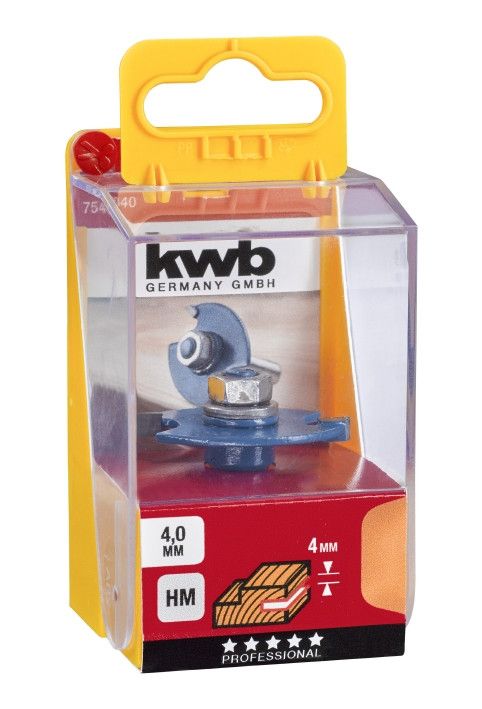 Фреза пазовая дисковая 4 мм, KWB (754040)