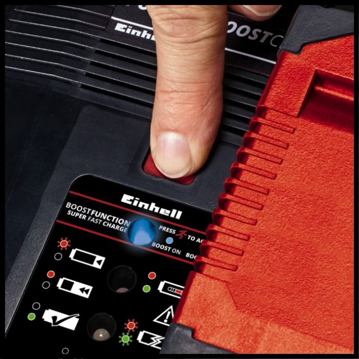 Прискорений зарядний пристрій до акумуляторів Einhell Power-X-Boost Charger 6 A (4512064)