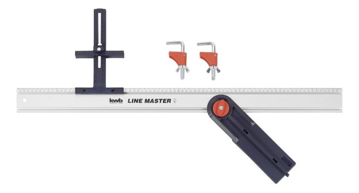 Набір універсальний по розпилу, 5 предметів, Line Master KWB (784008)