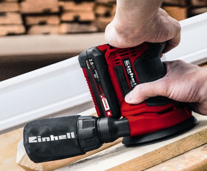 Шлифмашина эксцентриковая аккумуляторная Einhell TE-RS 18 Li - Solo (4462010)