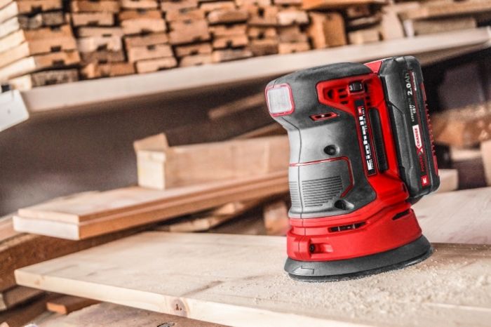 Шлифмашина эксцентриковая аккумуляторная Einhell TE-RS 18 Li - Solo (4462010)