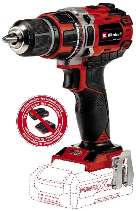 Шуруповерт акумуляторний Einhell TP-CD 18/50 Li BL - Solo (4513887)