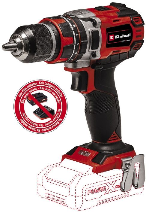 Шуруповерт акумуляторний ударний Einhell TP-CD 18/50 Li-i BL - Solo (4513942)
