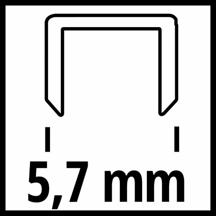 Скобы для аккумуляторного степлера Einhell, 19 мм, 3000шт (4137875)