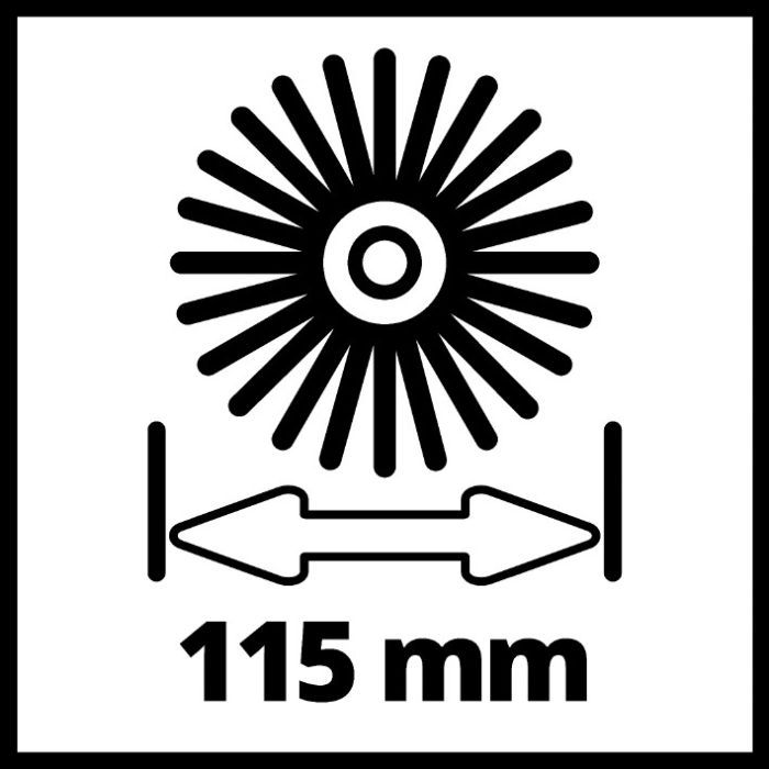 Щетка средней жесткости для Einhell PICOBELLA (3424120)