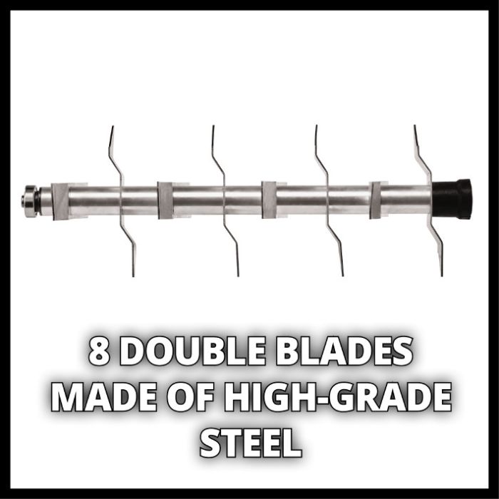 Вертикуттер-аератор акумуляторний Einhell GC-SC 36/31 Li  X-Change (без акум.), 36В, ширина 310 мм, без травозбірника і вала аерації