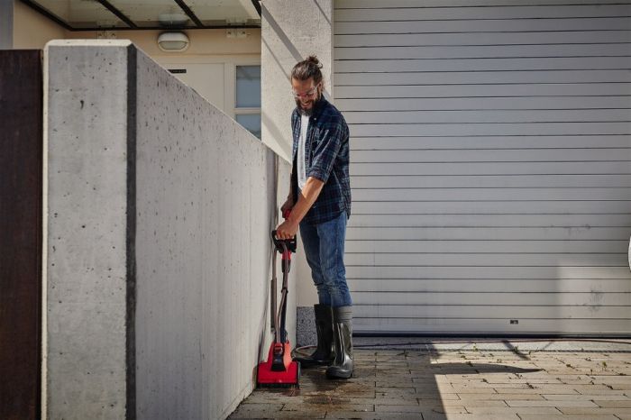 Підмітальна-акумуляторна машина Einhell PICOBELLA ( очищувач швів плитки)