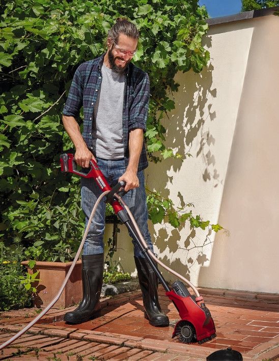 Підмітальна-акумуляторна машина Einhell PICOBELLA ( очищувач швів плитки)